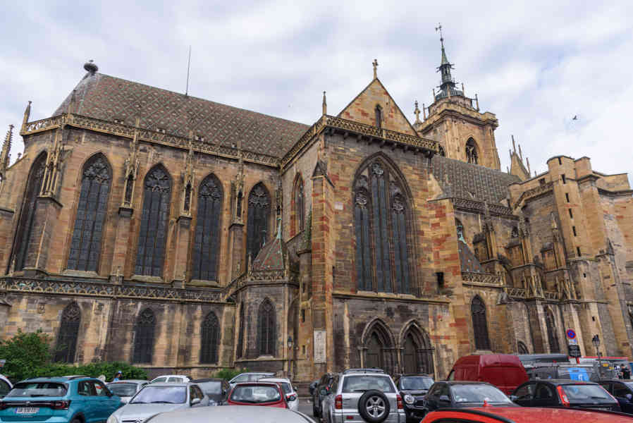 Francia - Alsacia 194 - Colmar - Colegiata de San Martín.jpg